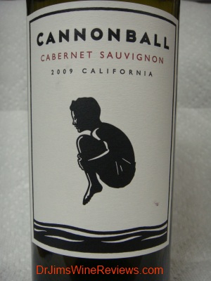 Red Wine: Cannonball, 2009, California.